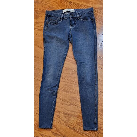 Abercrombie Fitch A&F Skinny Jeans Juniors (0R) 25X29 Stretch Med Wash - Picture 4 of 16